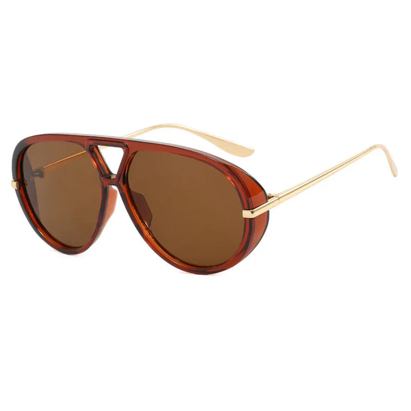 Soléa Oversized Sunglasses – Vintage Square Women’s Frames - Noire Co