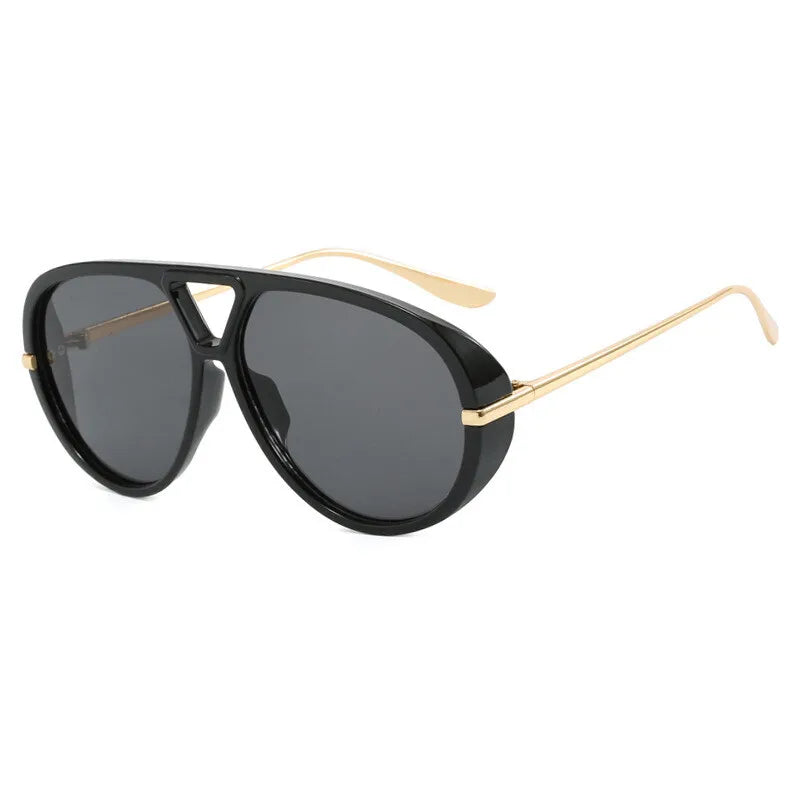 Soléa Oversized Sunglasses – Vintage Square Women’s Frames - Noire Co