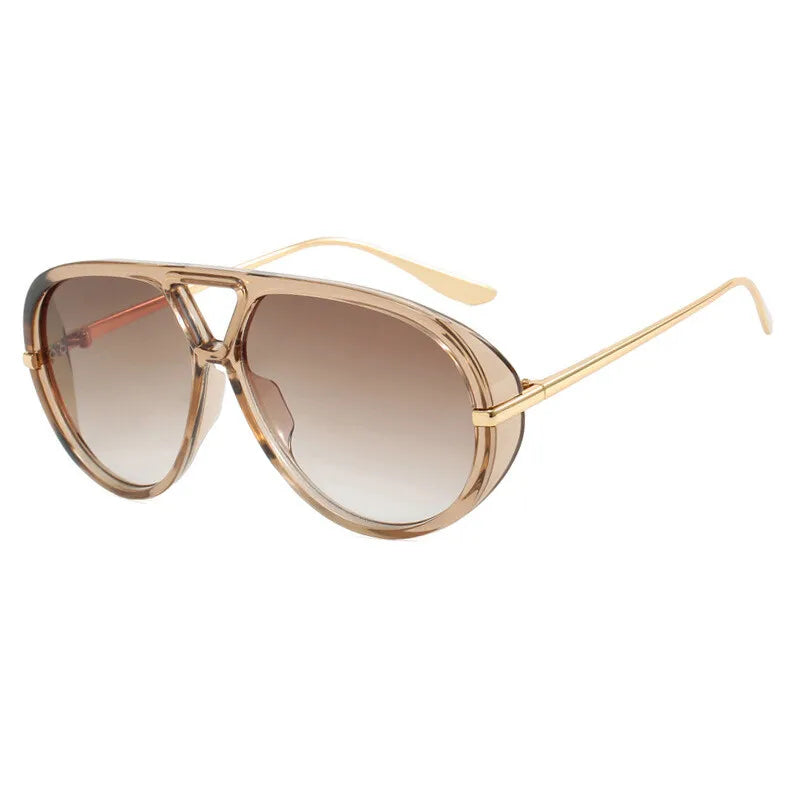 Soléa Oversized Sunglasses – Vintage Square Women’s Frames - Noire Co